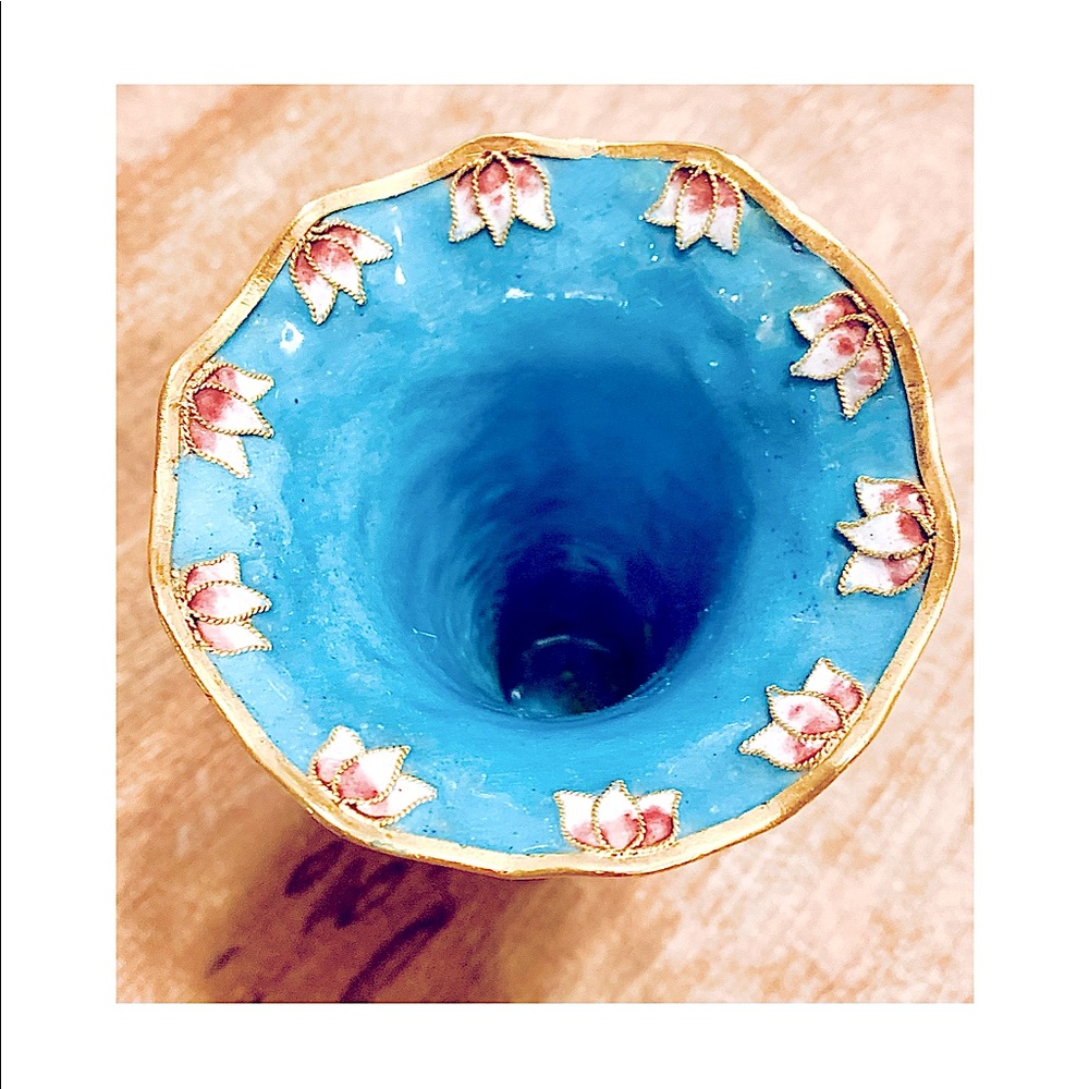 Beautiful Vintage Cloisonné Vase